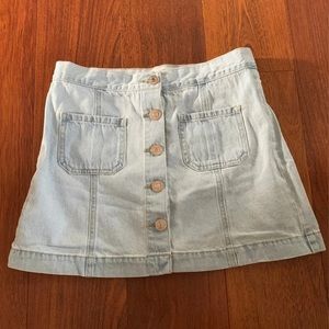 Denim skirt